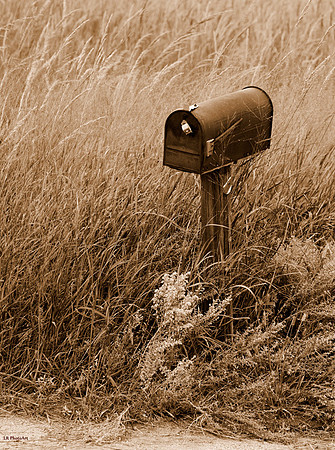 Mailbox-sepia